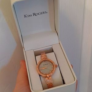 Kim Rogers rose gold women's watch